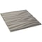 Ekena Millwork 19 5/8in. W x 19 5/8in. H Ripple EnduraWall Decorative 3D Wall Panel Covers 2.67 Sq. Ft. WP20X20RPBAL - alternate 5